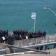 Miembros de la Armada argentina antes de partir a las labores de búsqueda. AP